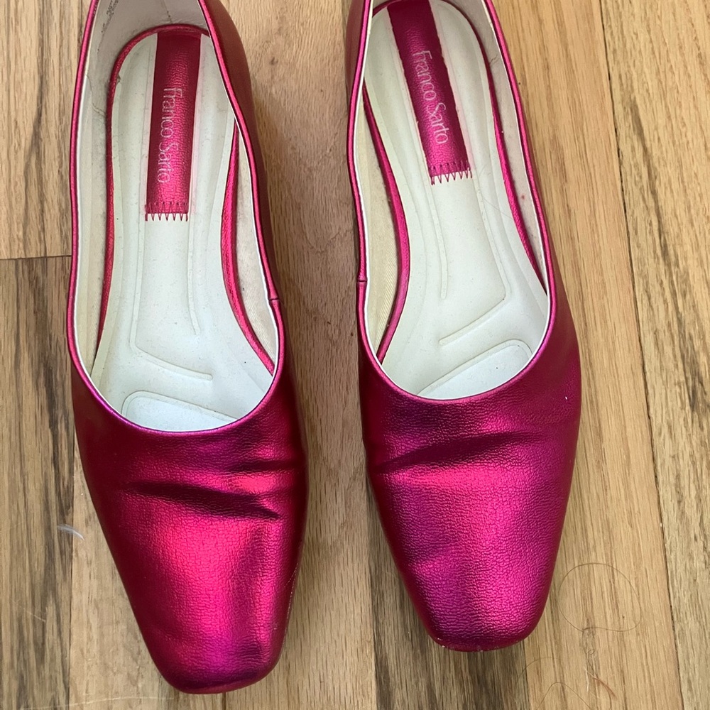 Franco Sarto Square Toe Flats